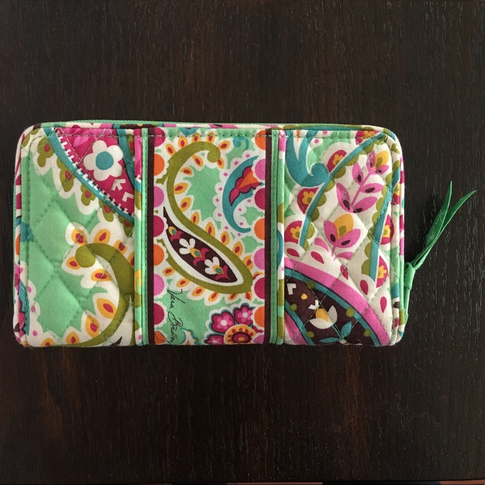 Vera Bradley Patterned Wallet Tutti Fruitti